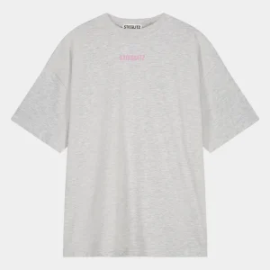 STIEGLITZ Basic Oversized T-shirt | Melange Grey Cheap
