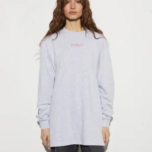 STIEGLITZ Basic Stieg Skate Longsleeve | Melange Grey Sale