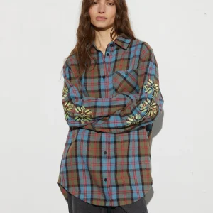 STIEGLITZ Caiden Blouse | Blue Flash Sale