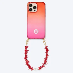 STIEGLITZ Coral Reef - Short Phone Cord | Red Hot