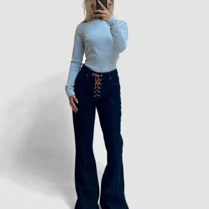 STIEGLITZ Dara Flared Jeans | Denim Blue Hot