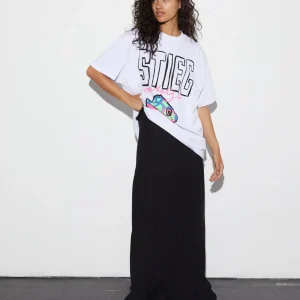 STIEGLITZ Elena Oversized T-shirt | White Cheap