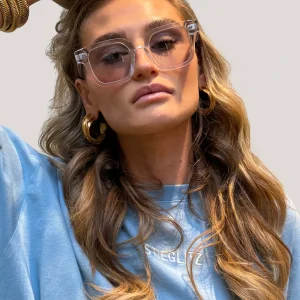 STIEGLITZ Kali Sunglasses Crystal | Crystal Outlet