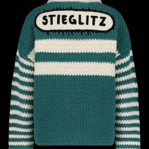 STIEGLITZ Kayden Crochet Jacket | Green Outlet
