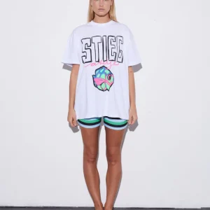 STIEGLITZ Leah Biker Short | Blue Best Sale