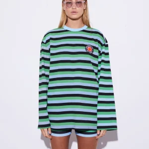 STIEGLITZ Leah Wide Skate Longsleeve | Blue Clearance
