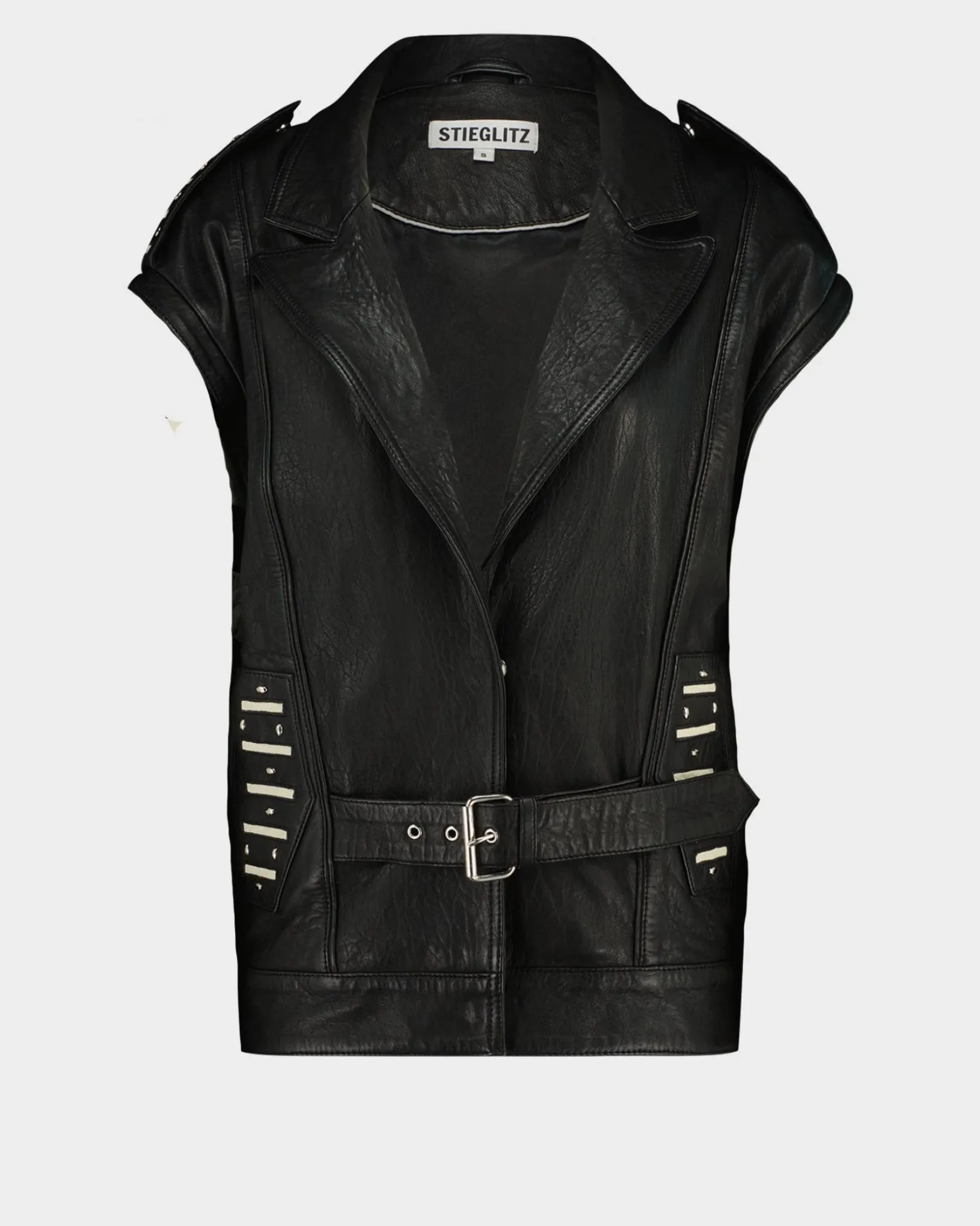 leather_gael_biker_jacket__black_6.webp STIEGLITZ Leather Gael Biker Jacket | Black Online