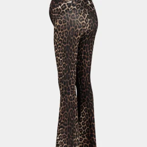 STIEGLITZ Leopard Maternity Flared Broek | Brown Discount