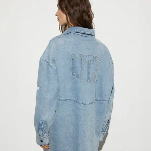 STIEGLITZ Luka Denim Blouse | Denim Blue Cheap