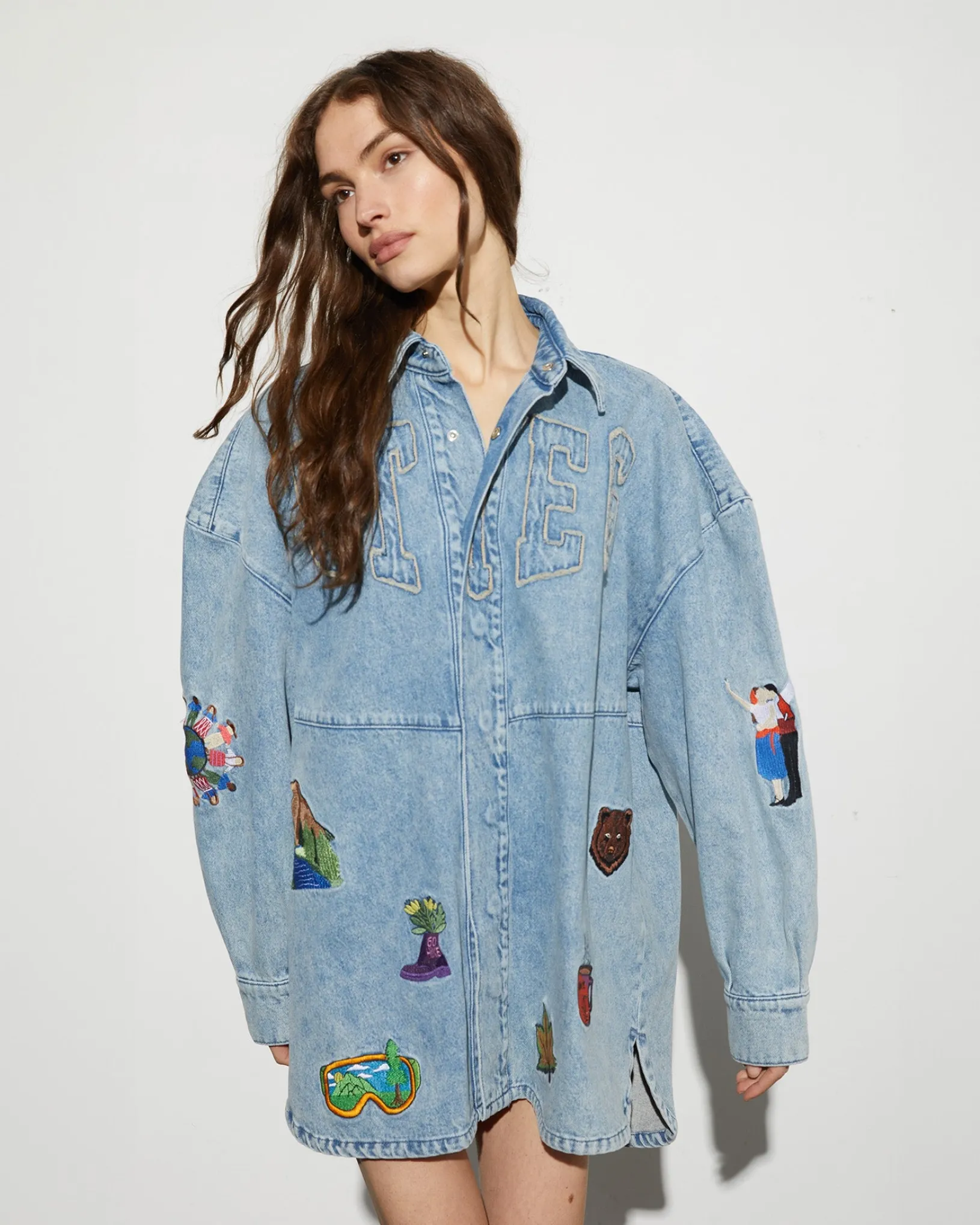 luka_denim_blouse__denim_blue_3.webp STIEGLITZ Luka Denim Blouse | Denim Blue Cheap