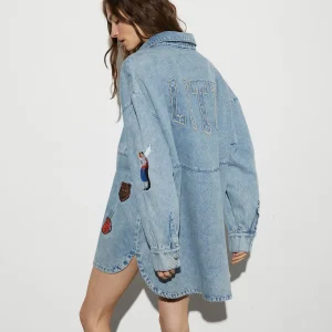 STIEGLITZ Luka Denim Blouse | Denim Blue Cheap
