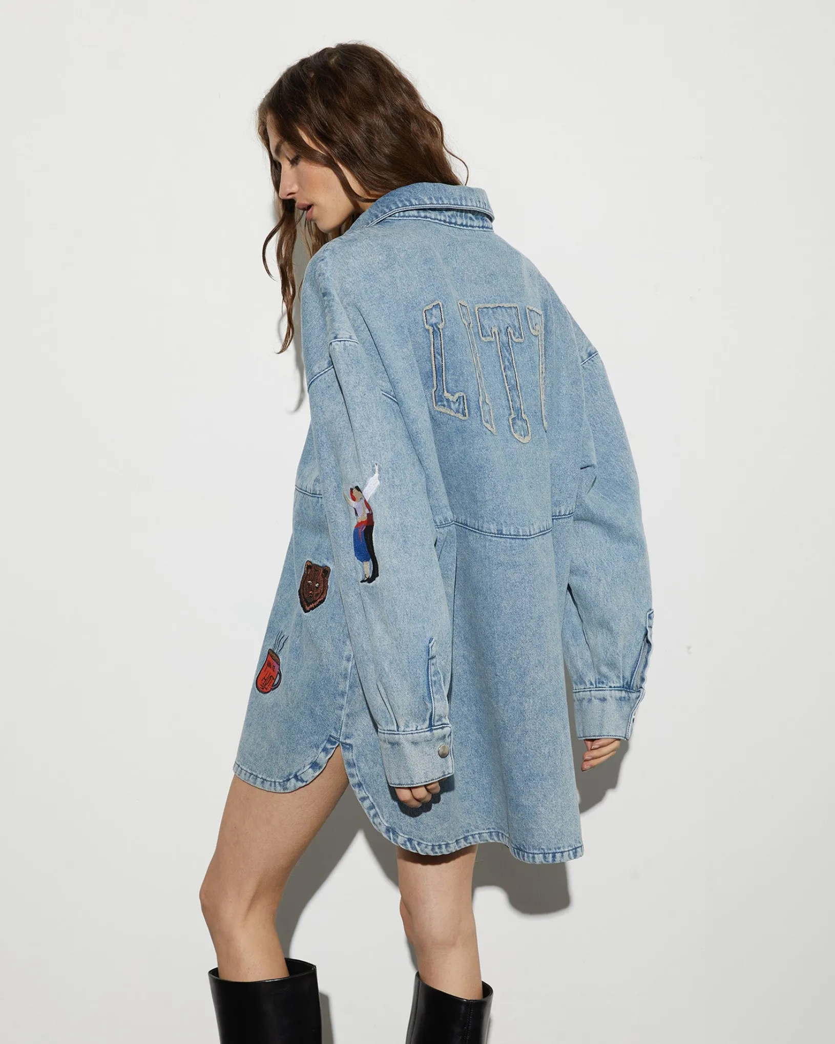 luka_denim_blouse__denim_blue_4.webp STIEGLITZ Luka Denim Blouse | Denim Blue Cheap