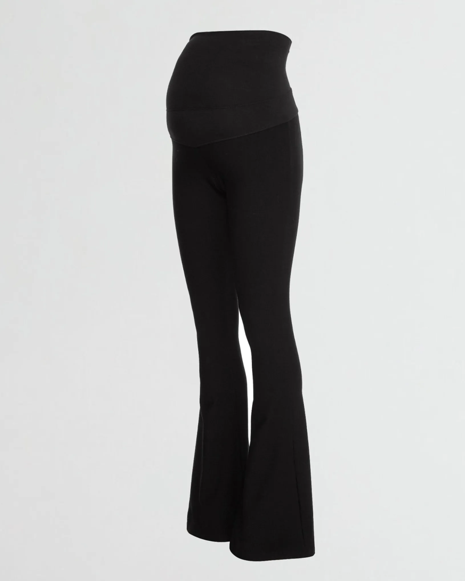 maternity_flared_broek__black_0.webp STIEGLITZ Maternity Flared Broek | Black Discount