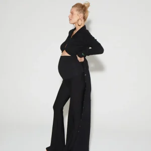 STIEGLITZ Maternity Flared Broek | Black Discount