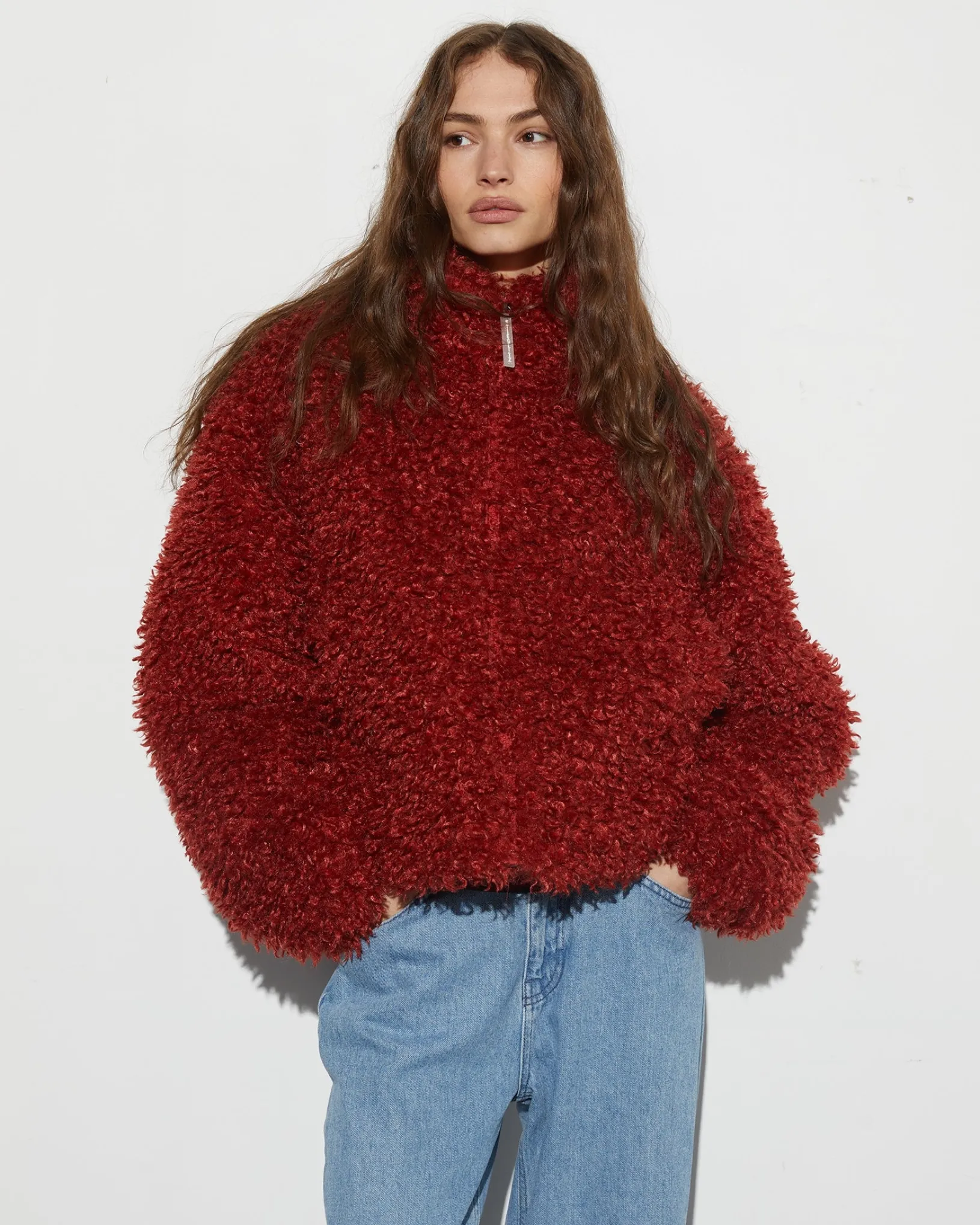 milana_cropped_fluffy_puffer__brown_0.webp STIEGLITZ Milana Cropped Fluffy Puffer | Brown Fashion