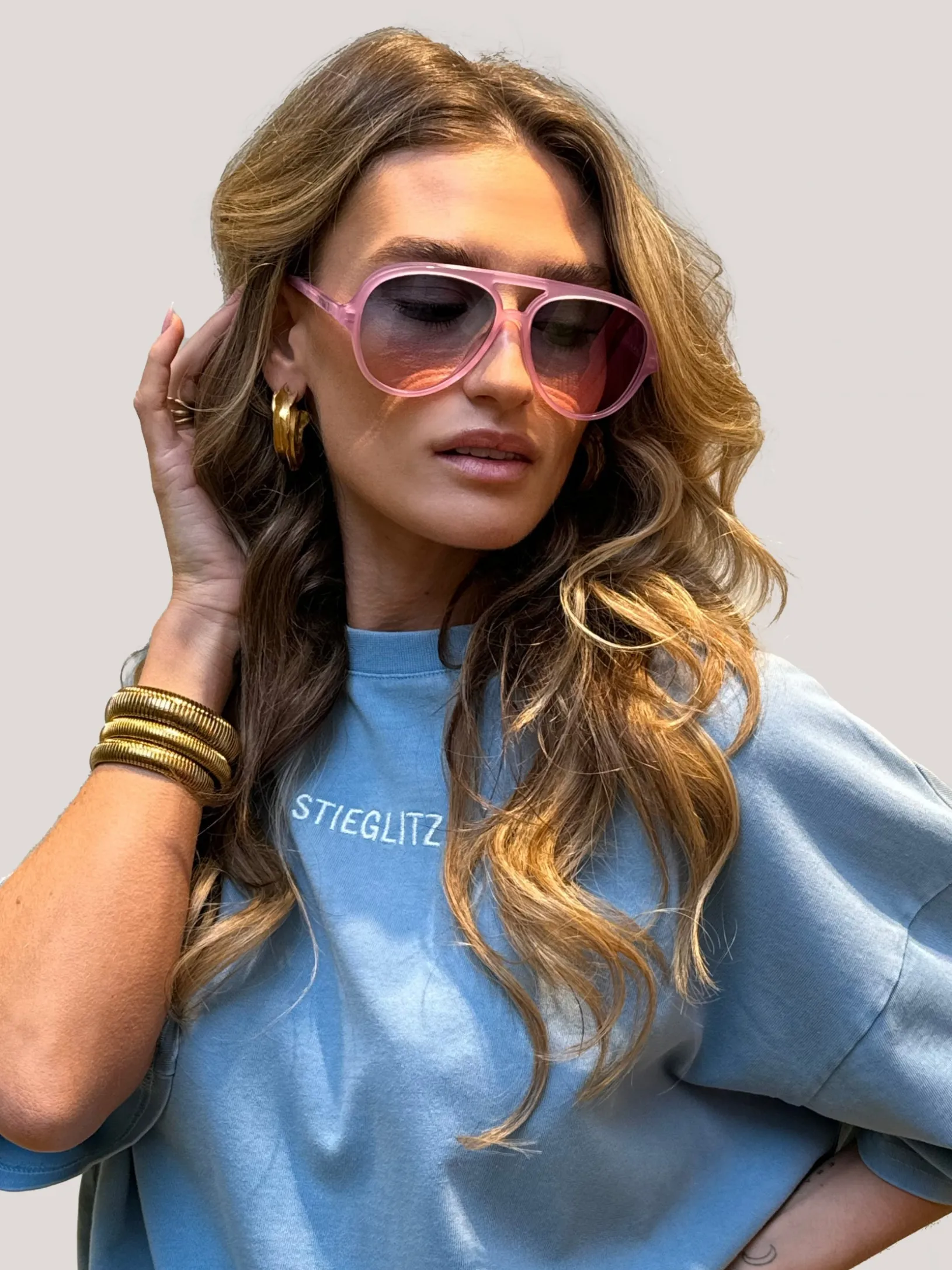nali_sunglasses_baby__pink_3.webp STIEGLITZ Nali Sunglasses Baby | Pink Clearance