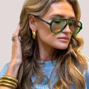 STIEGLITZ Nali Sunglasses Forrest | Forest Green Cheap