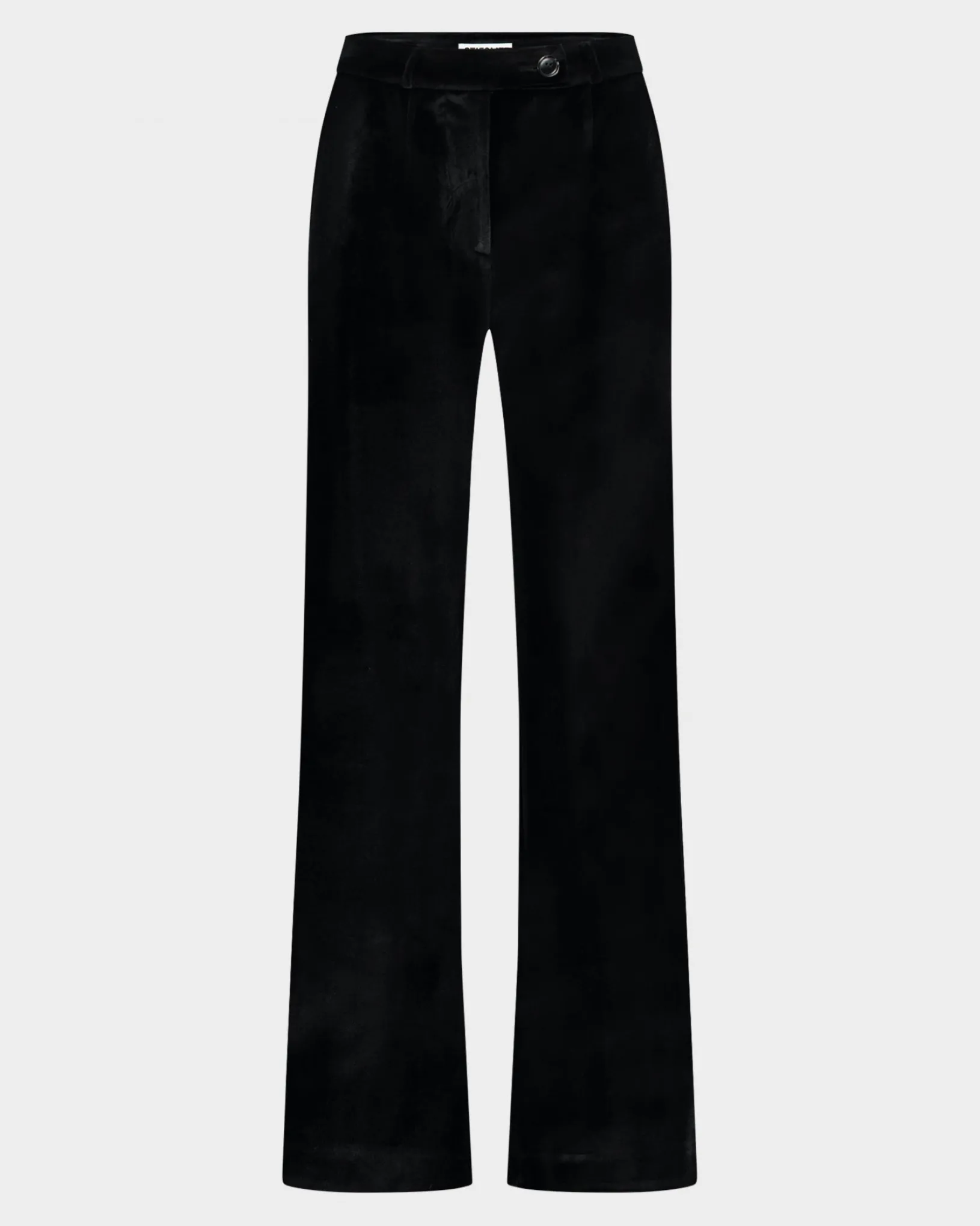 natalia_velvet_broek__black_0.webp STIEGLITZ Natalia Velvet Broek | Black Clearance