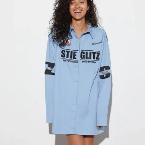 STIEGLITZ Reza Blouse | Blue Flash Sale