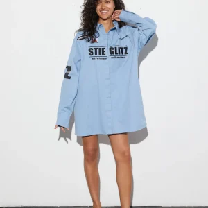 STIEGLITZ Reza Blouse | Blue Flash Sale