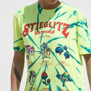 STIEGLITZ Shroom T-Shirt | Green Outlet