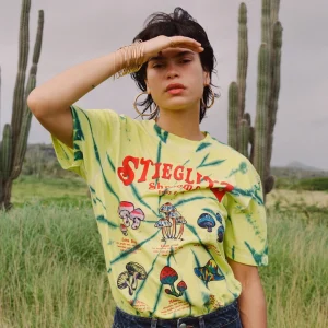 STIEGLITZ Shroom T-Shirt | Green Outlet