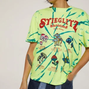 STIEGLITZ Shroom T-Shirt | Green Outlet