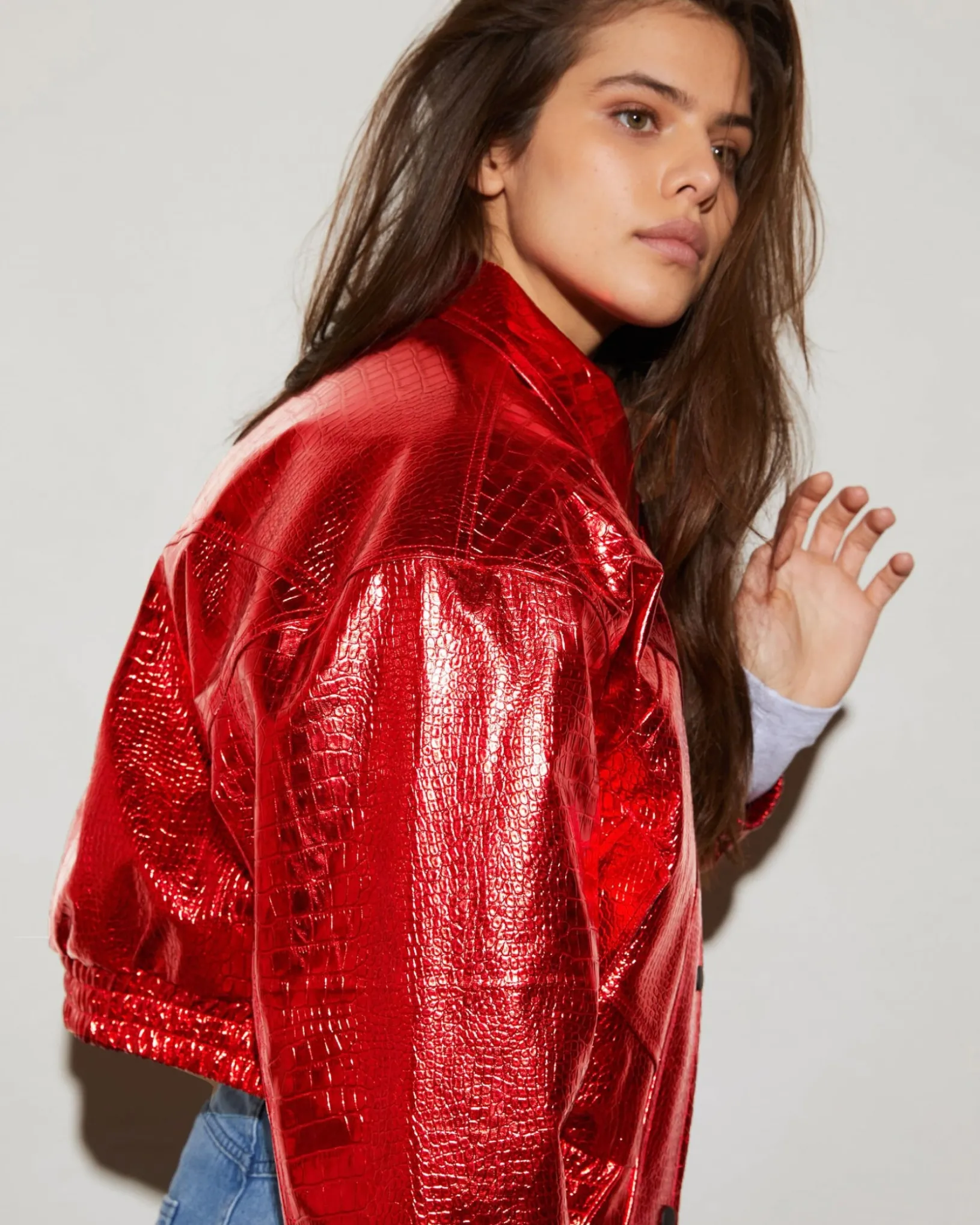 snake_bomber_jacket__red_1.webp STIEGLITZ Snake Bomber Jacket | Red New