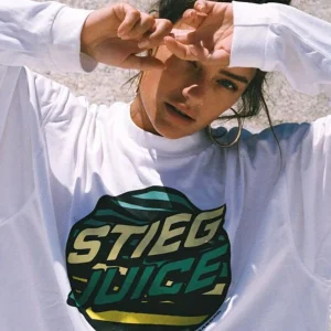 STIEGLITZ Stieg Juice Skate Longsleeve | White Fashion