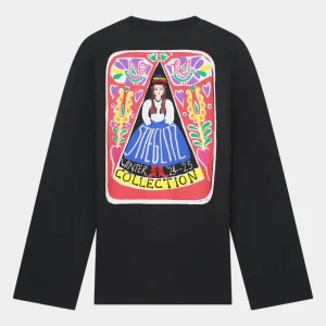STIEGLITZ Suzana Wide Skate Longsleeve | Black Outlet
