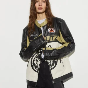 STIEGLITZ Victor Leather Jacket | Black Outlet
