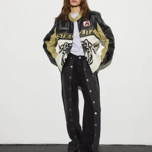 STIEGLITZ Victor Leather Jacket | Black Outlet