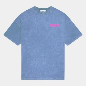 STIEGLITZ World Of Stieg Oversized T-shirt | Blue Flash Sale