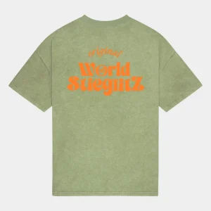 STIEGLITZ World Of Stieg Oversized T-shirt | Green Outlet