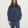 STIEGLITZ Worn Out Sweater | Washed Blue Fashion